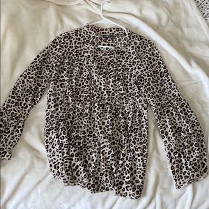 Leopard Blouse